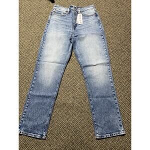 Daze Denim Jeans Smarty Pants Face To Face Womens Size 28x29, Blue, NWT